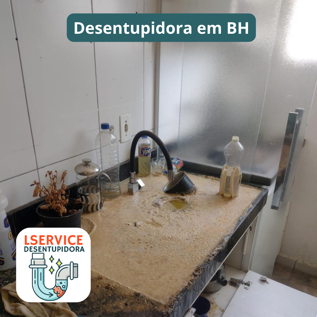 Desentupidora Perto de Mim em BH: Atendimento Rápido em Belo Horizonte